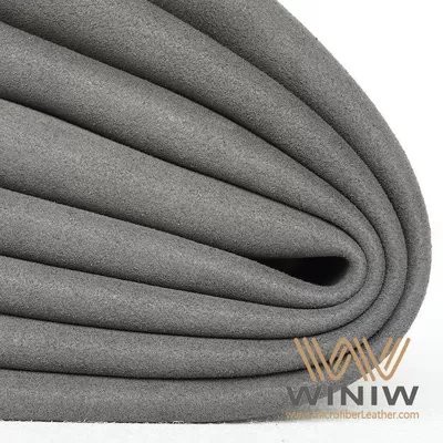 Microfiber faux suede ábhar leathair pu
